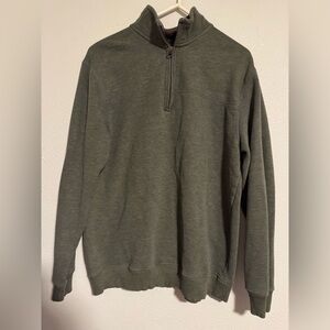 Arrow Men's Forest Green Zip-Up Sweater
